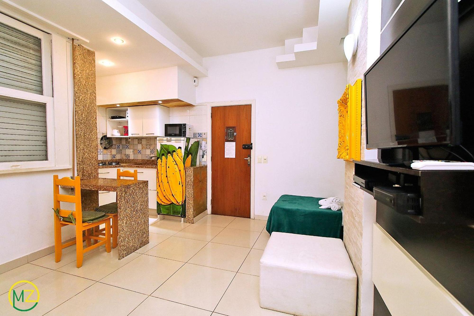 ריו דה ז'ניירו Silencioso E Aconchegante Studio Em Copacabana מראה חיצוני תמונה